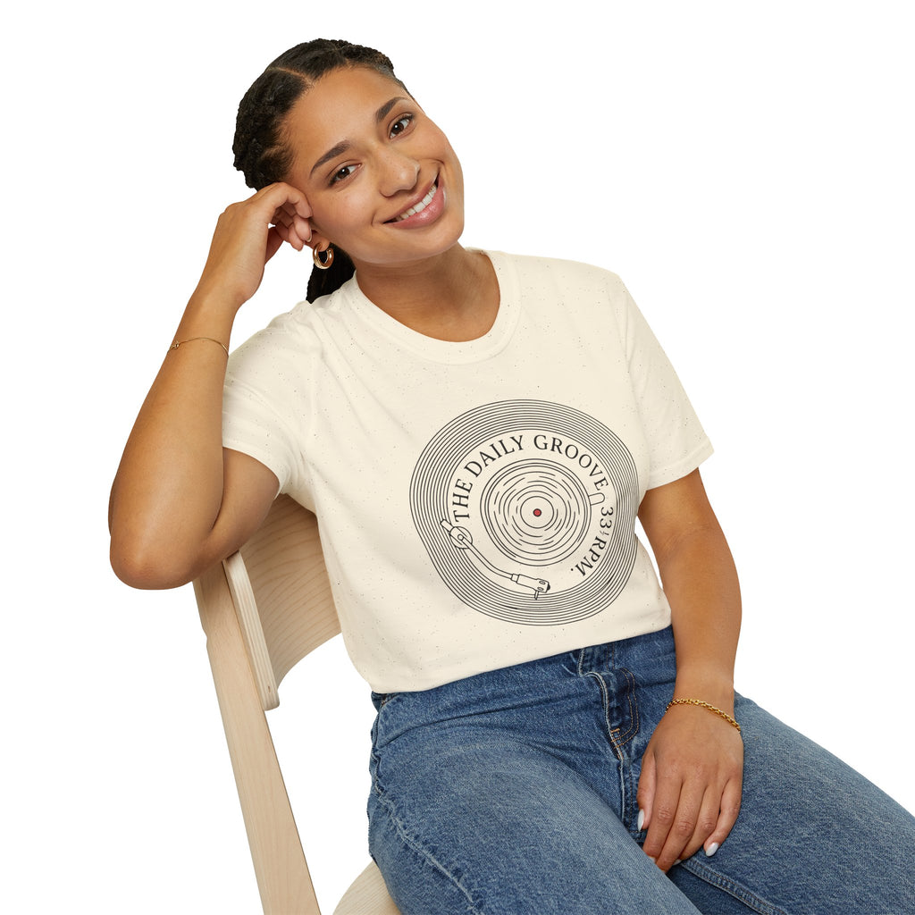 The Daily Groove Vinyl Record Coffee T-Shirt