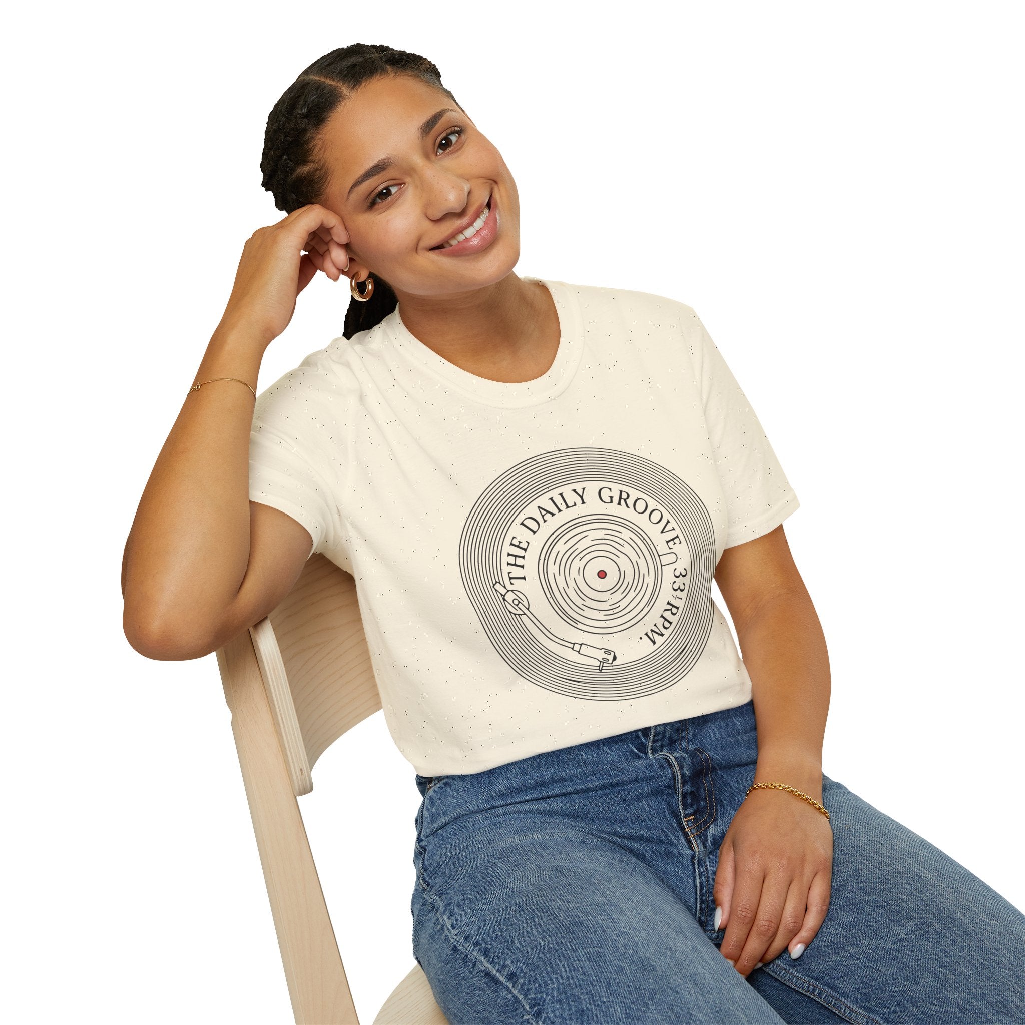 The Daily Groove Vinyl Record Coffee T-Shirt