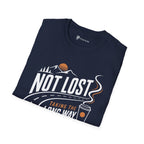 Not Lost Taking The Long Way Coffee T-Shirt