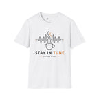 Stay In Tune Frequency Wave Coffee T-Shirt