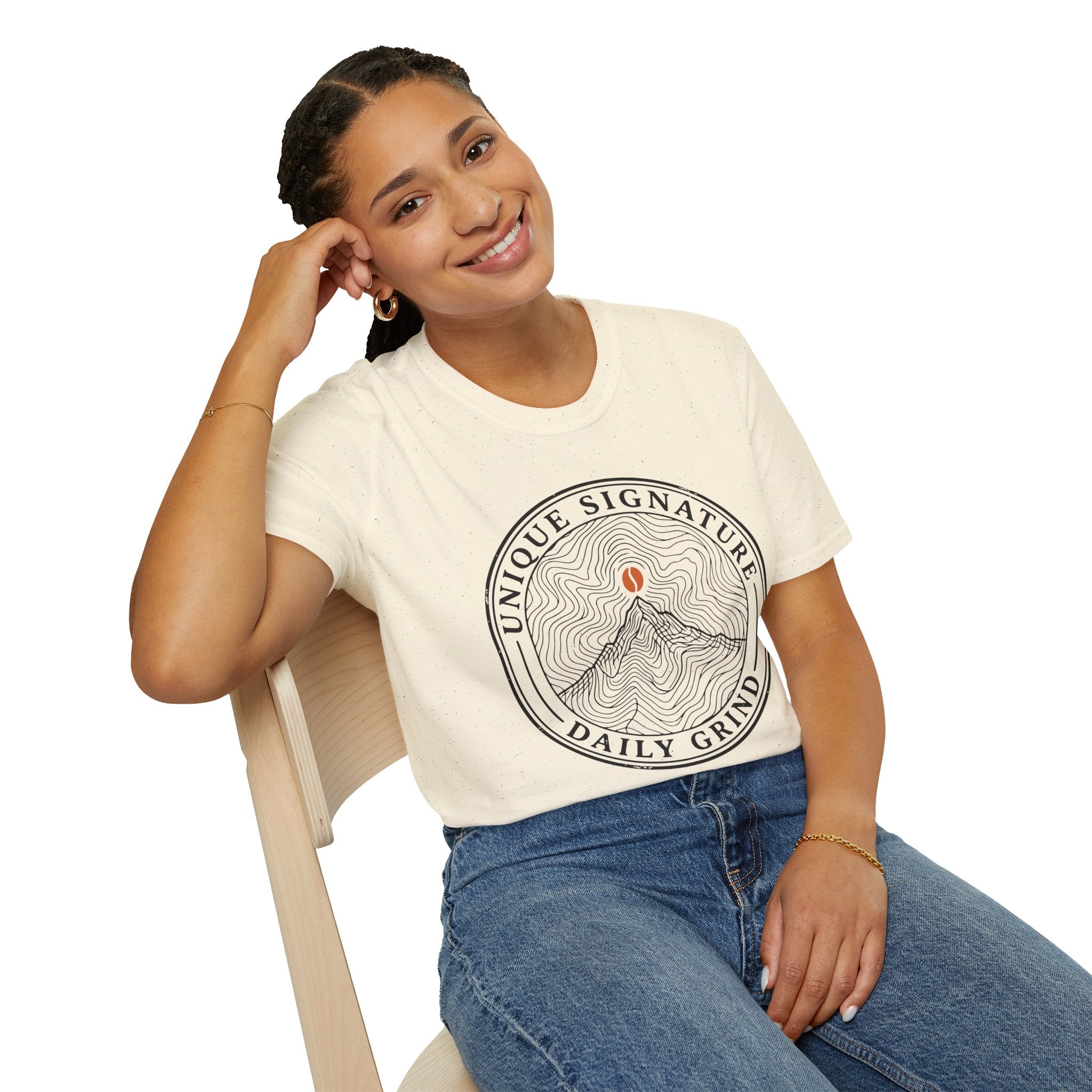 Unique Signature Daily Grind Mountain T-Shirt