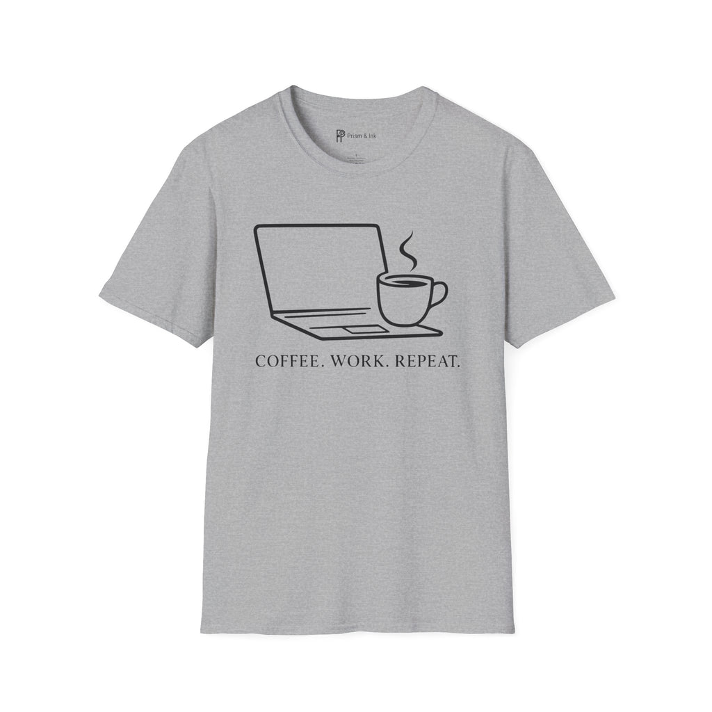 Coffee Work Repeat T-Shirt