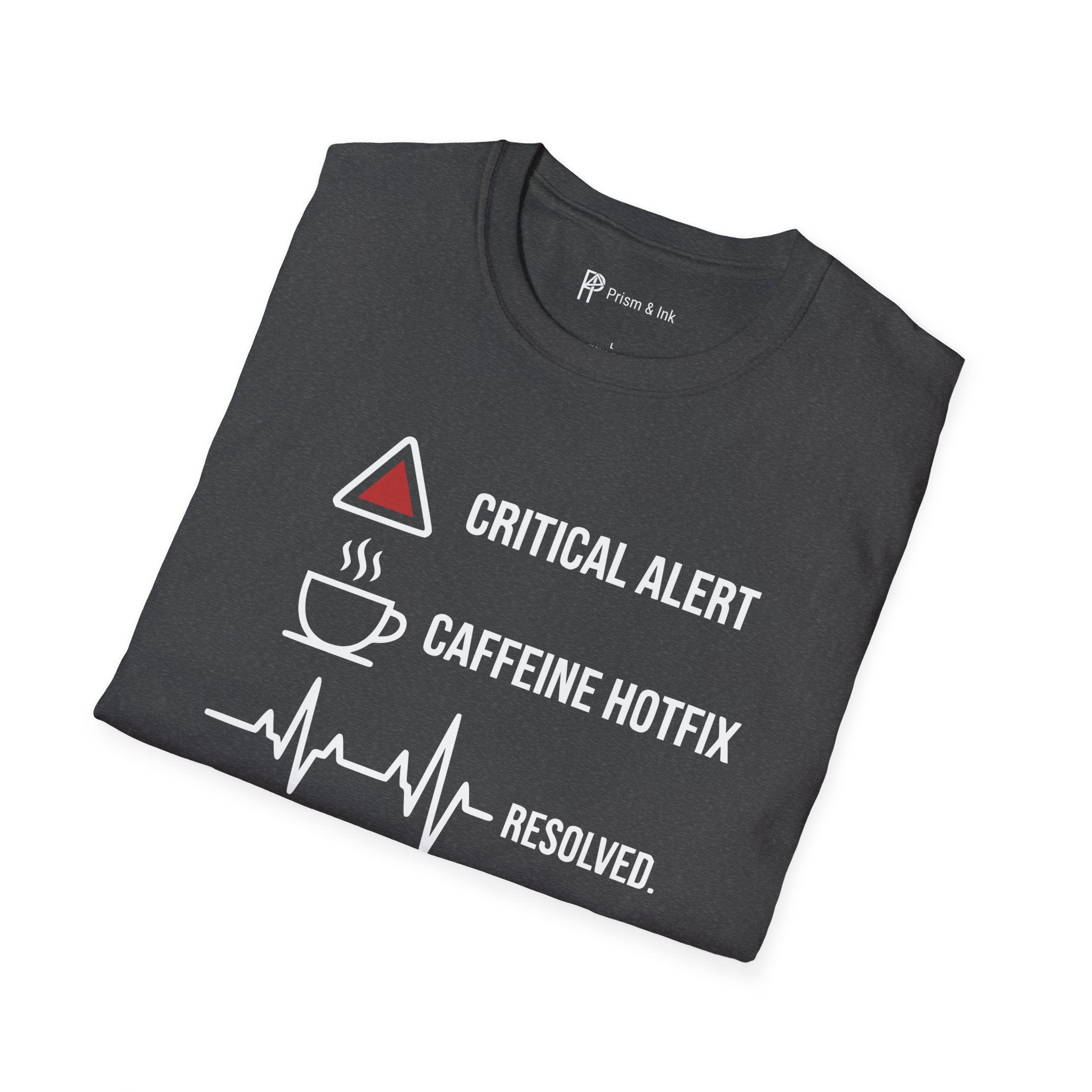 Caffeine Hotfix Programmer T-Shirt