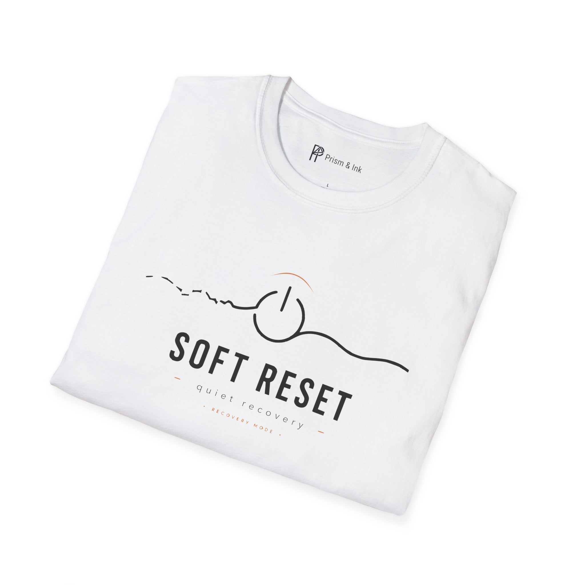 Soft Reset Quiet Recovery Minimalist T-Shirt