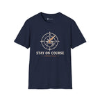 Stay On Course Nautical Compass Coffee T-Shirt