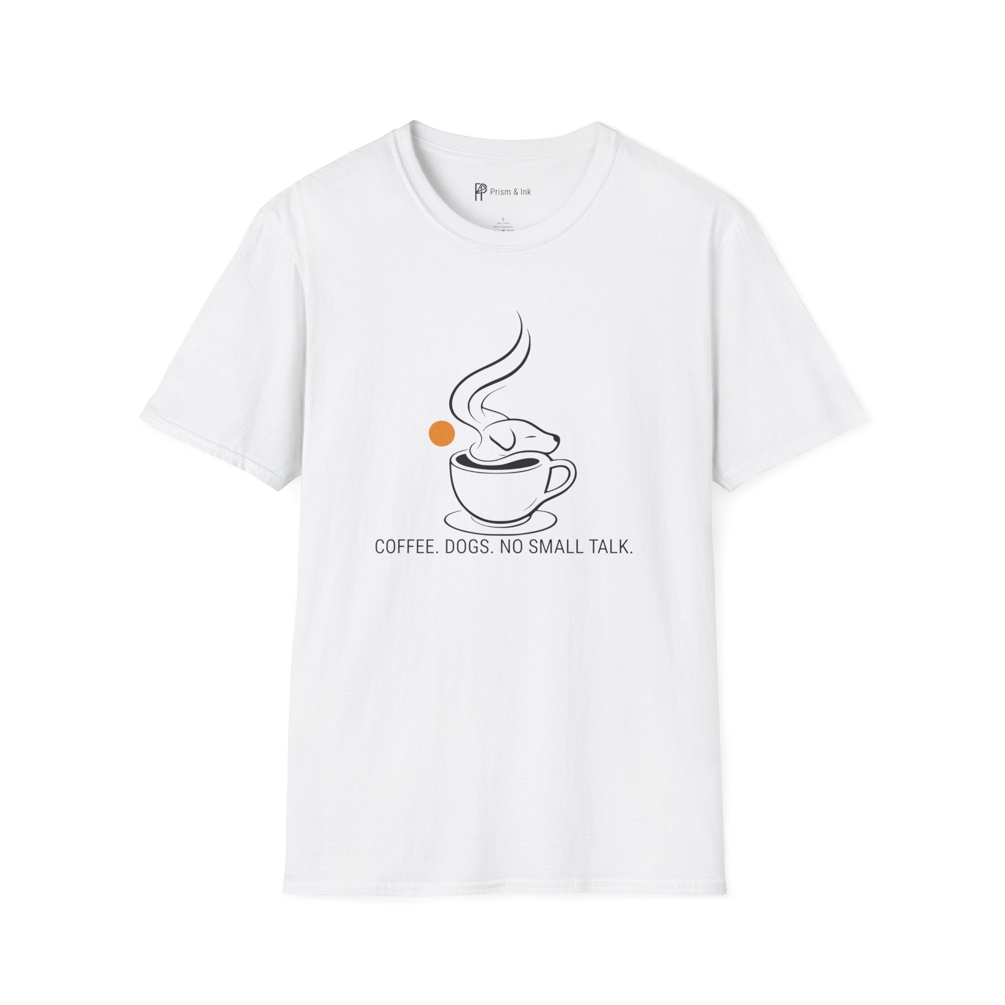No Small Talk Dog Steam T-Shirt