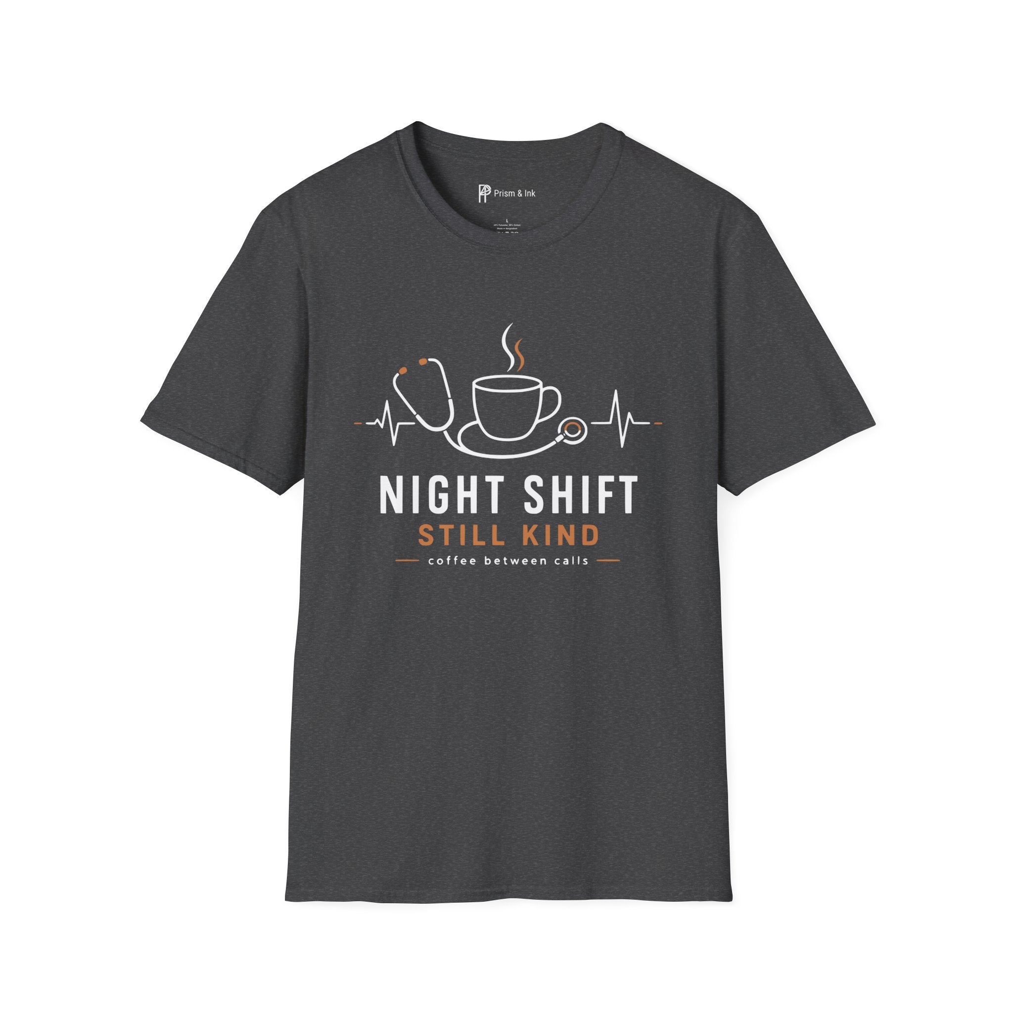 Night Shift Still Kind Nurse Coffee T-Shirt