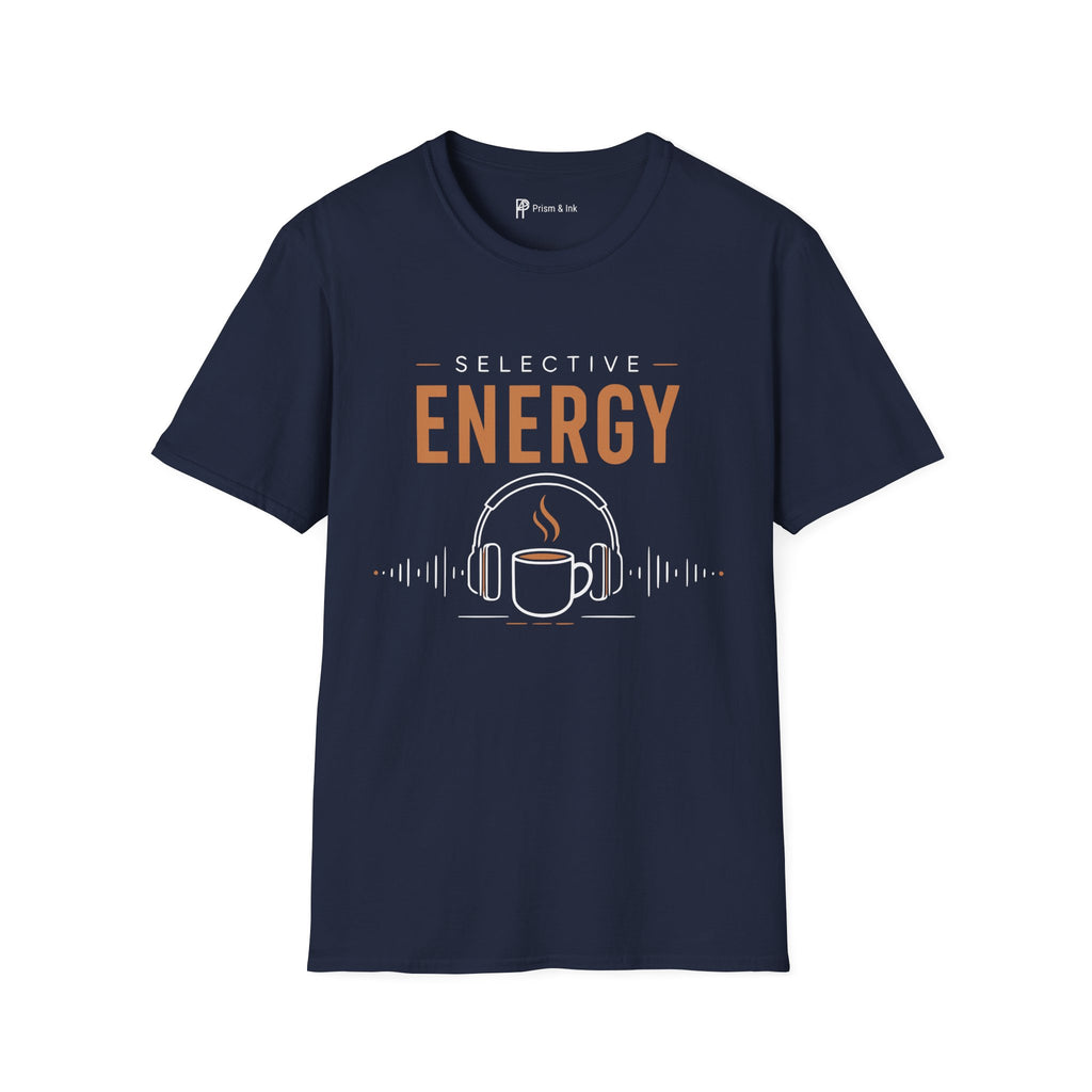 Selective Energy Coffee Headphones T-Shirt