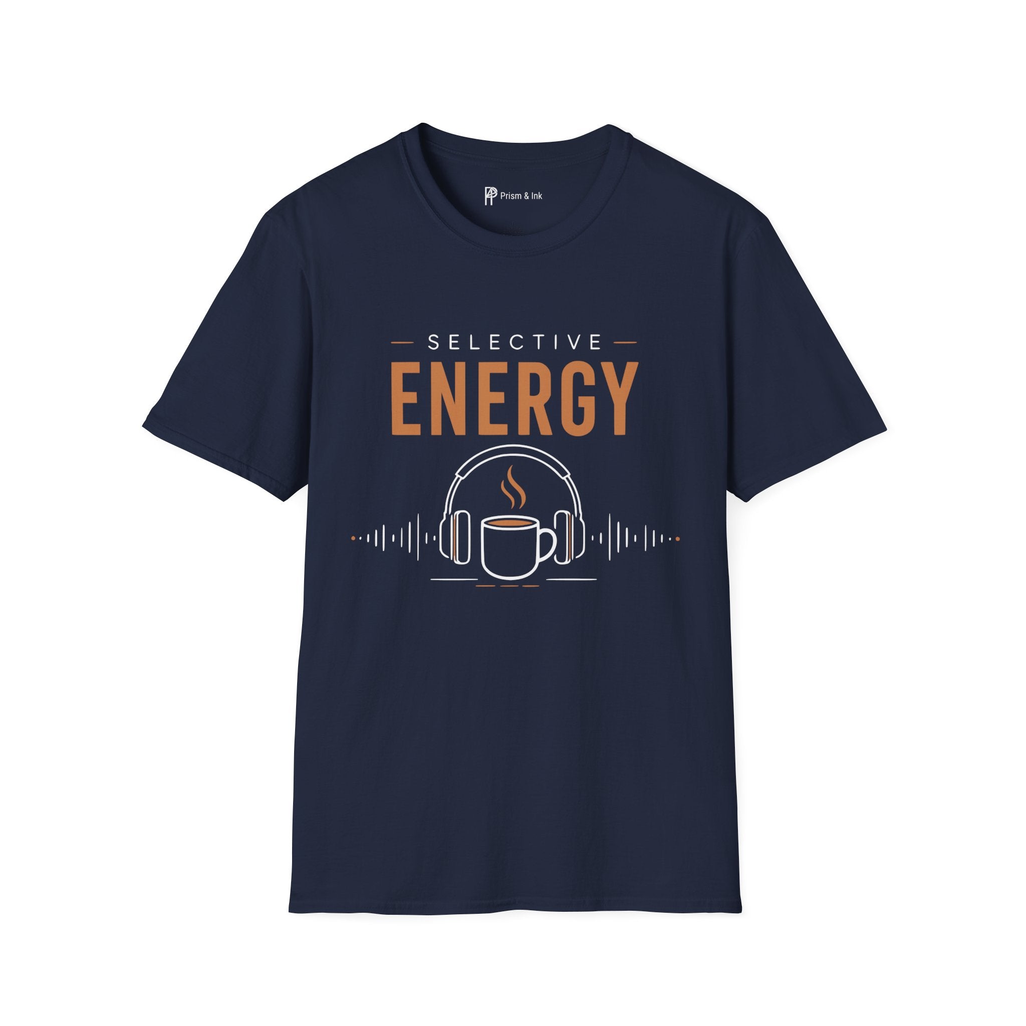 Selective Energy Coffee Headphones T-Shirt