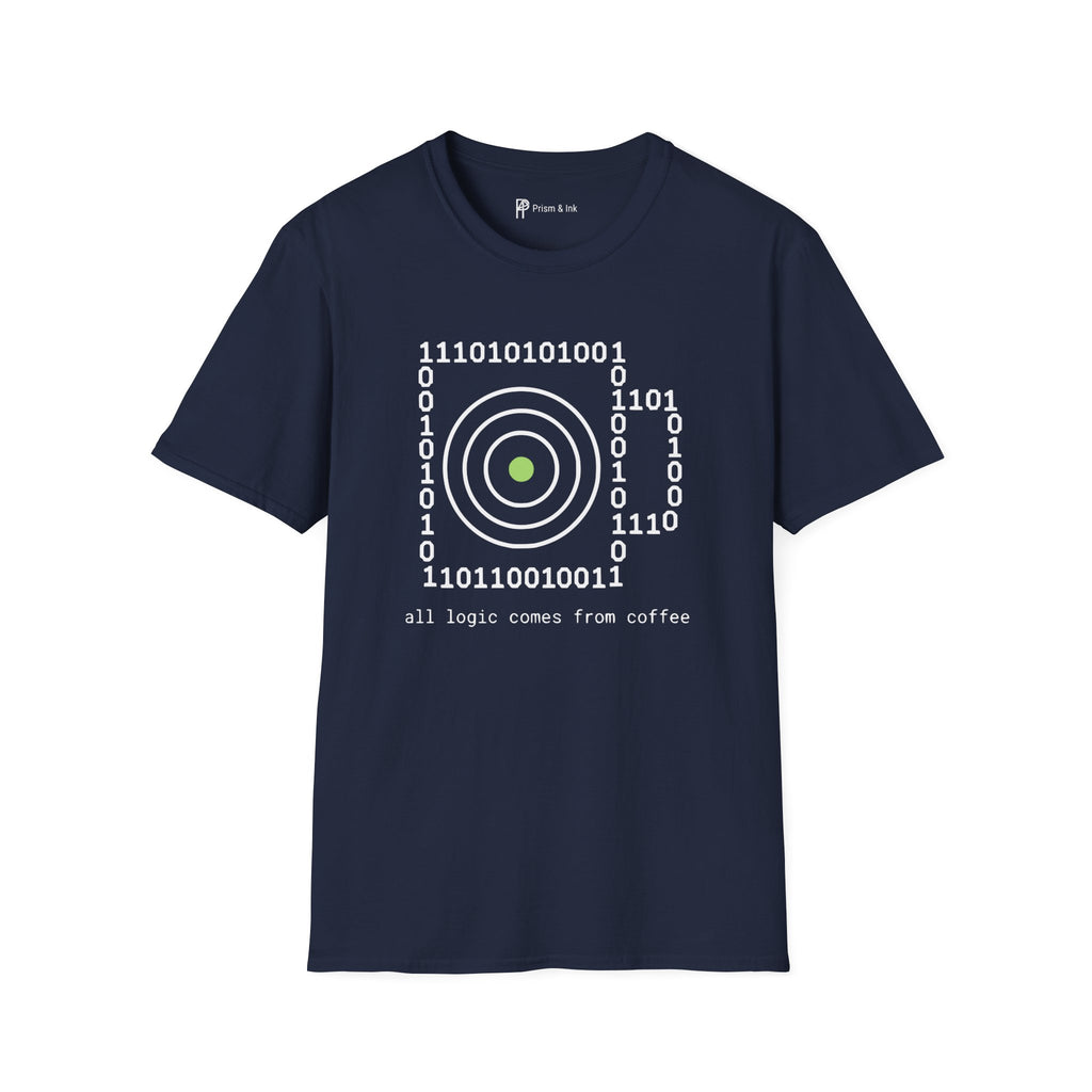 Binary Code Target T-Shirt