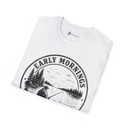 Early Mornings Coffee & Quiet Water T-Shirt