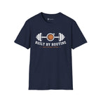 Built By Routine Strong Coffee Gym Fitness T-Shirt