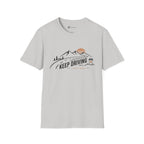 Keep Driving Mountain Road Trip Coffee T-Shirt
