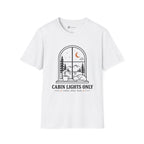 Cabin Lights Only Cat Coffee After Dark T-Shirt