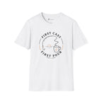 First Cast First Pour Fishing Coffee T-Shirt