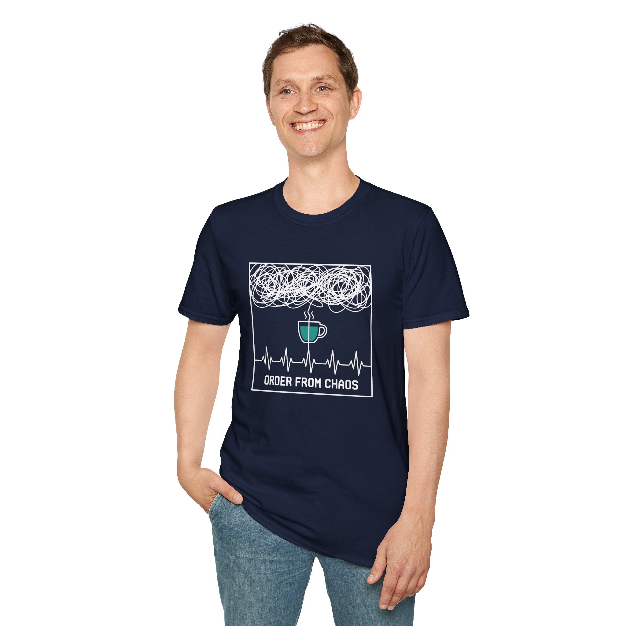 Order From Chaos Minimalist Philosophy T-Shirt