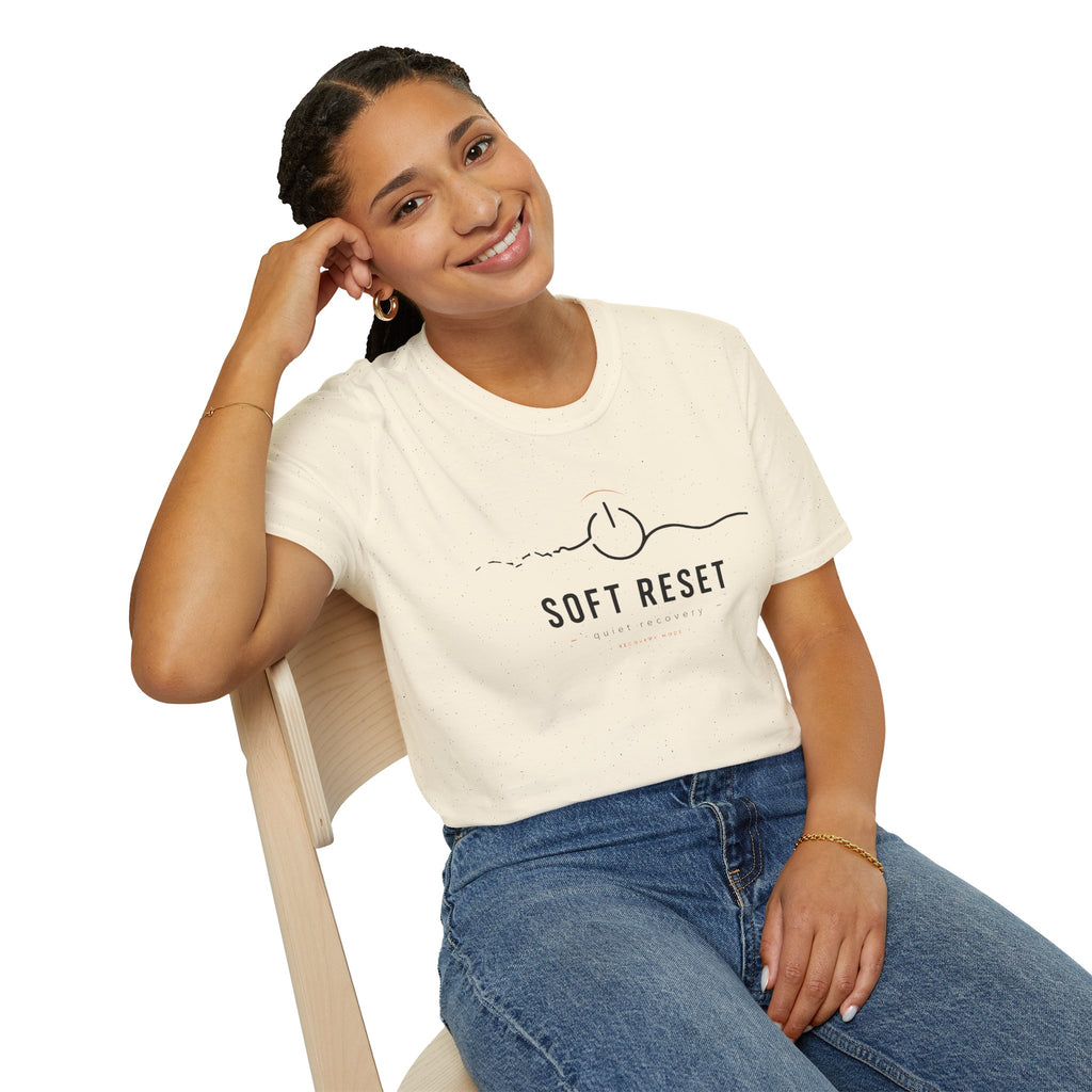 Soft Reset Quiet Recovery Minimalist T-Shirt