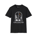 Cabin Lights Only Cat Coffee After Dark T-Shirt
