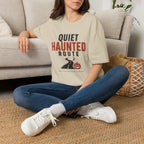 Quiet Haunted Route Halloween T-Shirt