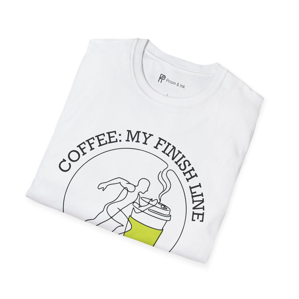 Coffee My Finish Line Running T-Shirt