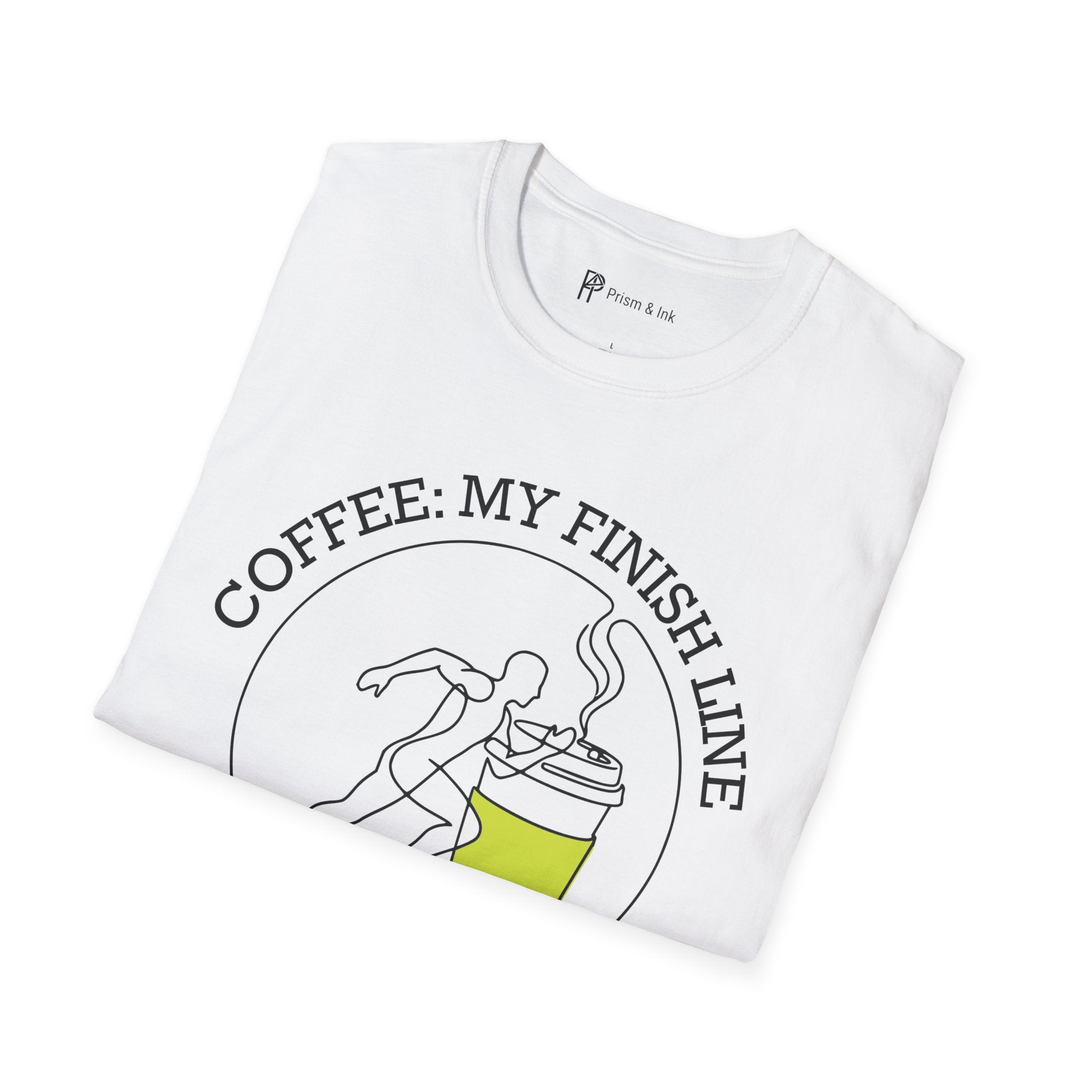 Coffee My Finish Line Running T-Shirt