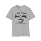 Reset Often Coffee T-Shirt