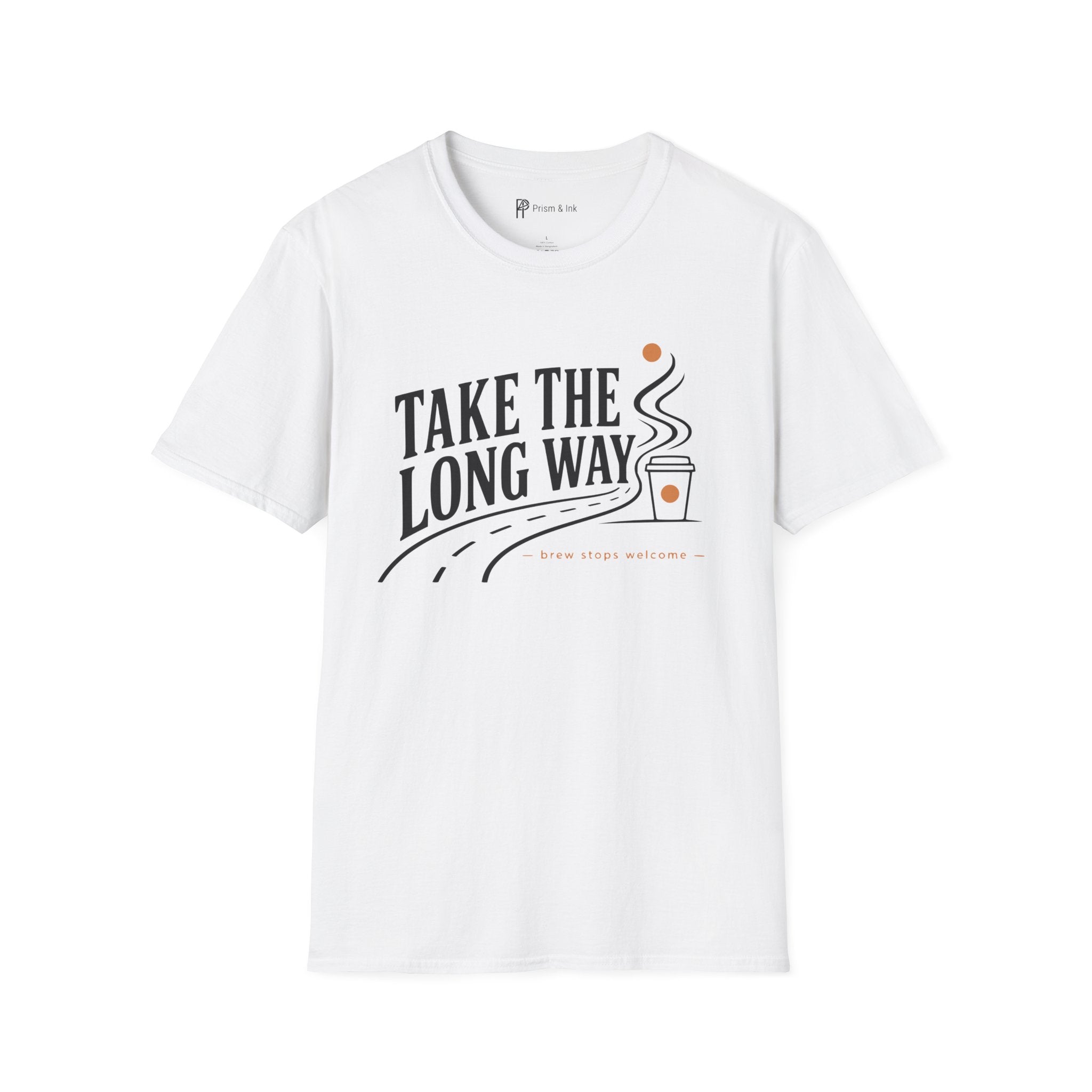 Take The Long Way Coffee Road Trip T-Shirt