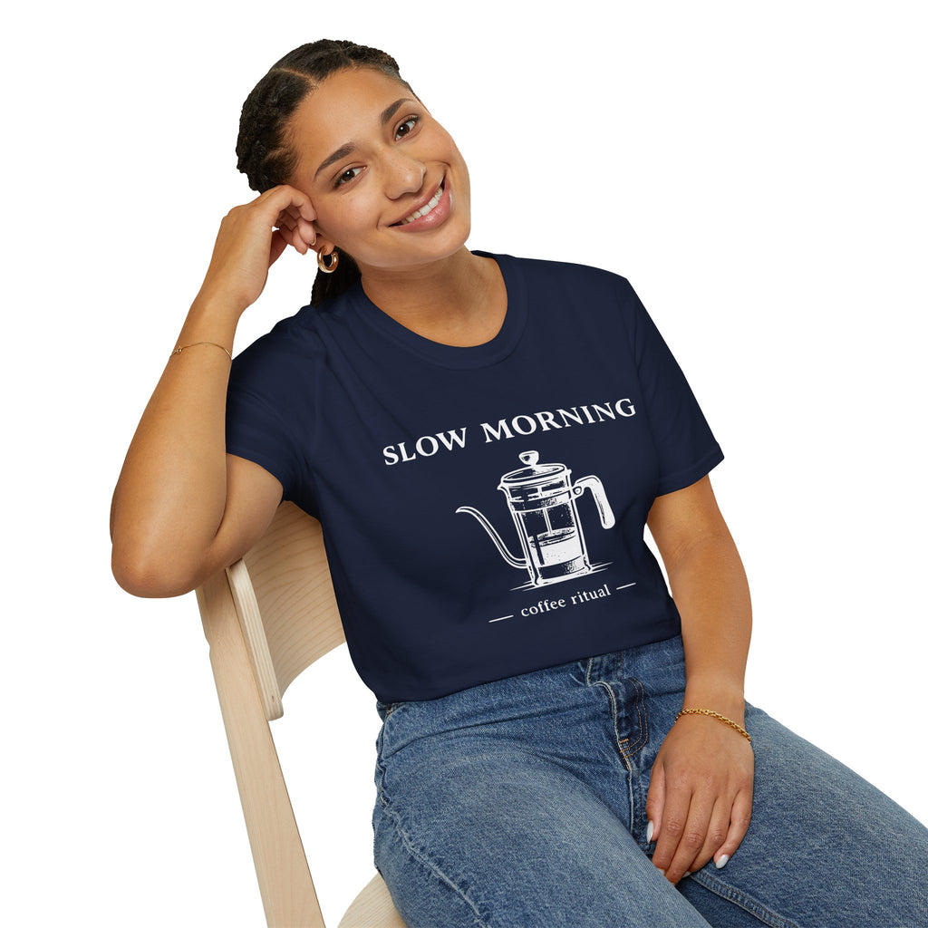 Slow Morning Coffee Ritual T-Shirt