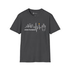 Urban Pacemaker City Skyline Heartbeat Coffee T-Shirt