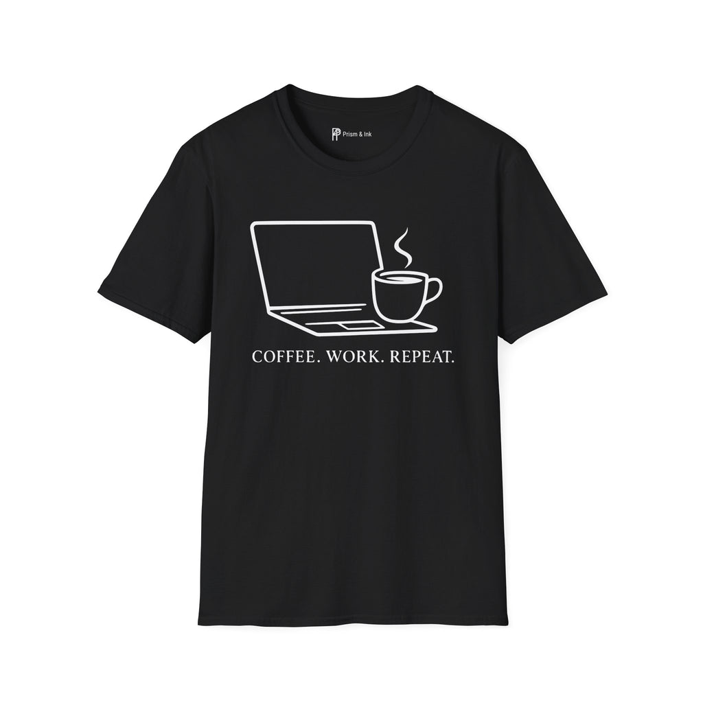 Coffee Work Repeat T-Shirt