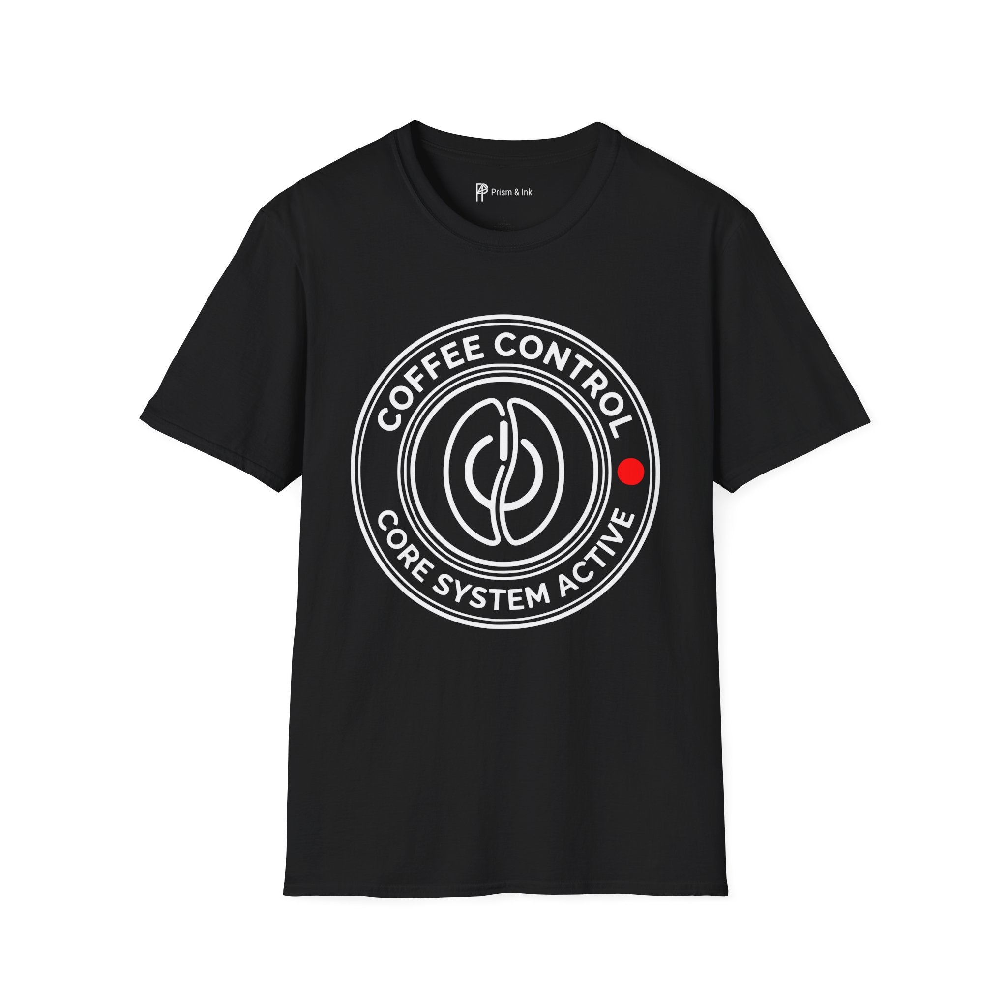 Coffee Control T-Shirt — Power Bean Core System Active Graph
