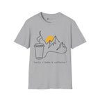 Early Climbs & Caffeine T-Shirt