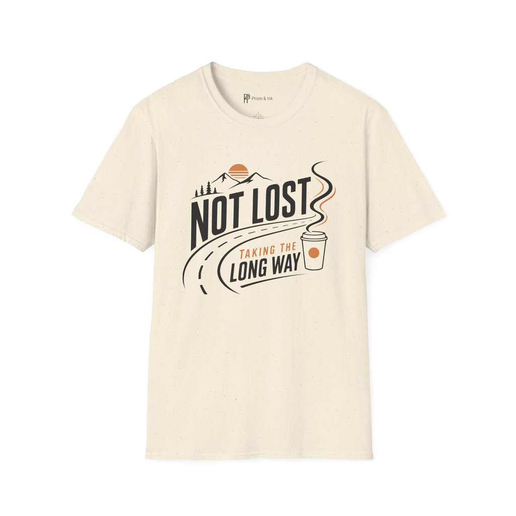 Not Lost Taking The Long Way Coffee T-Shirt