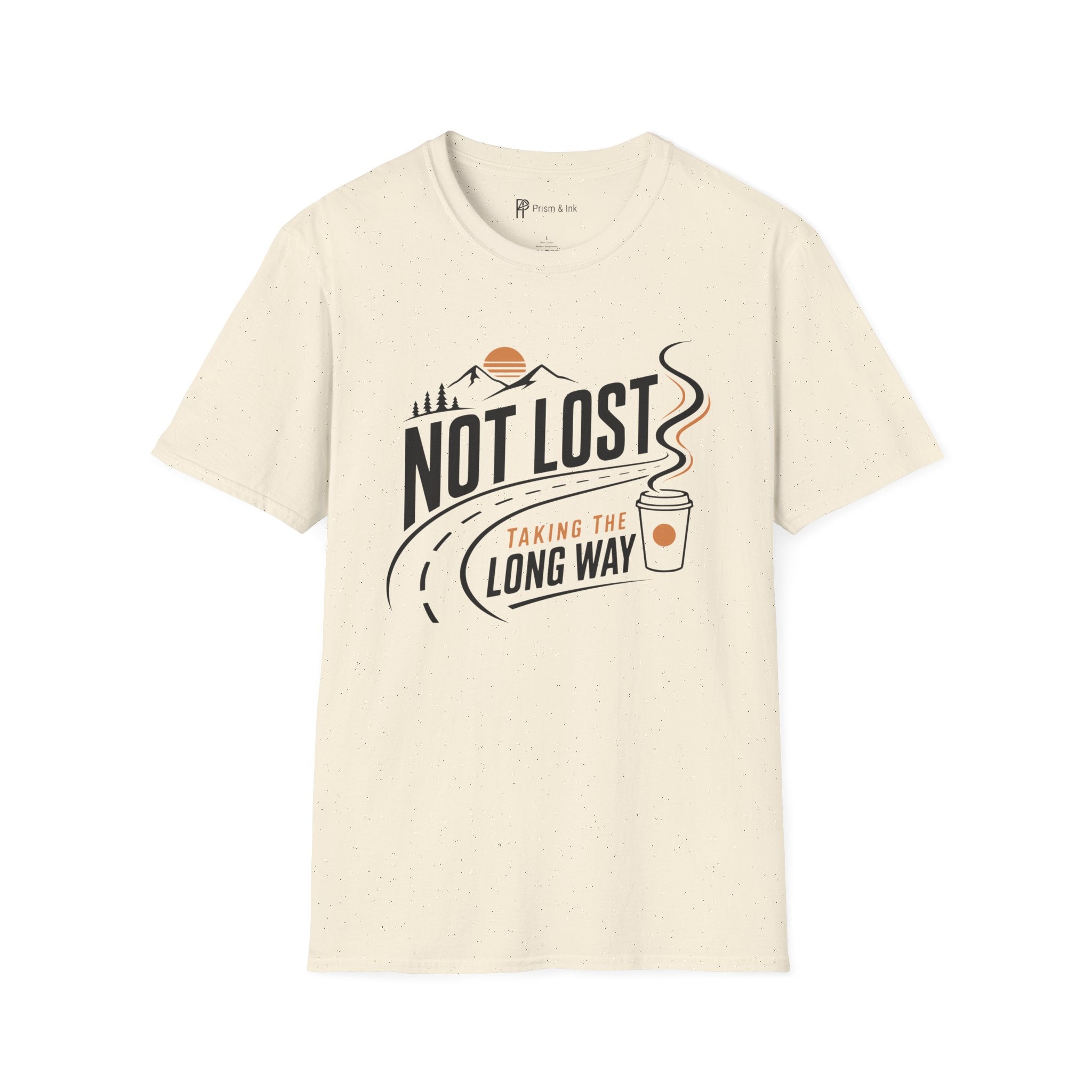 Not Lost Taking The Long Way Coffee T-Shirt