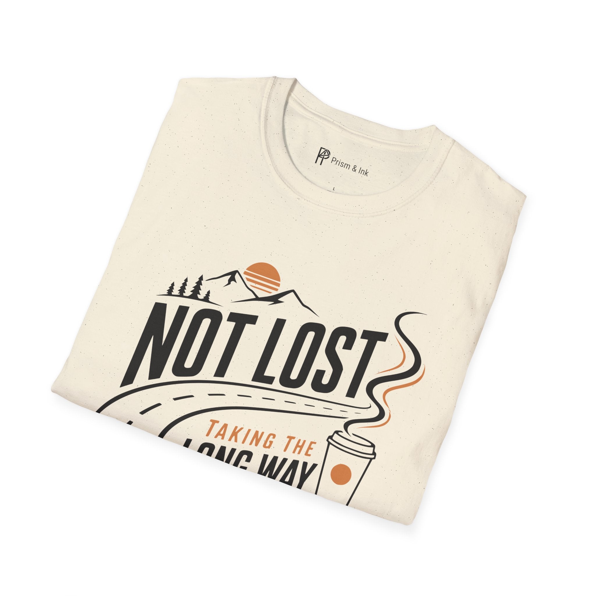 Not Lost Taking The Long Way Coffee T-Shirt