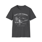 Quiet Lake Morning Cabin T-Shirt