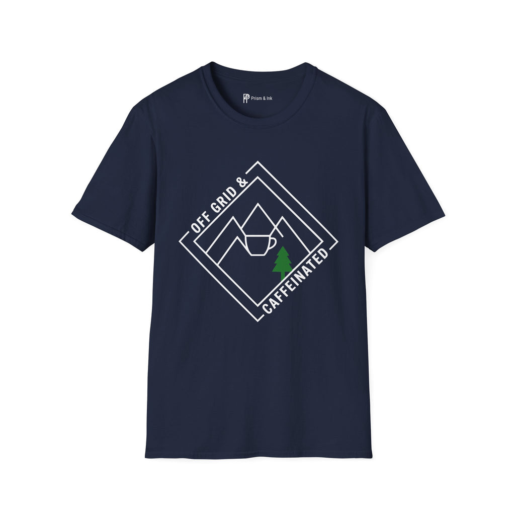 Off Grid & Caffeinated T-Shirt