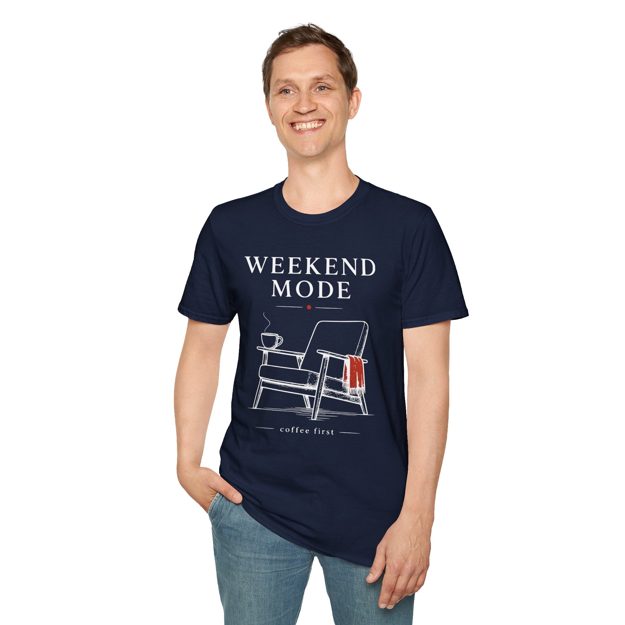 Weekend Mode Coffee First T-Shirt