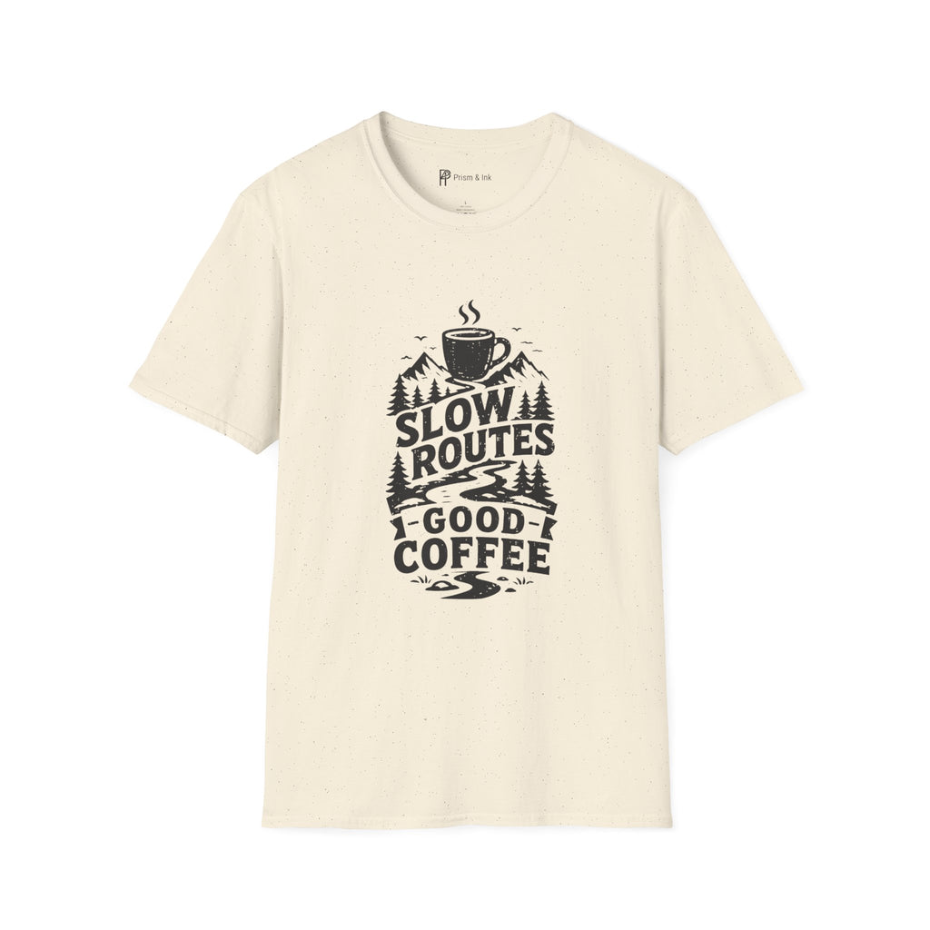 Slow Routes Good Coffee T-Shirt