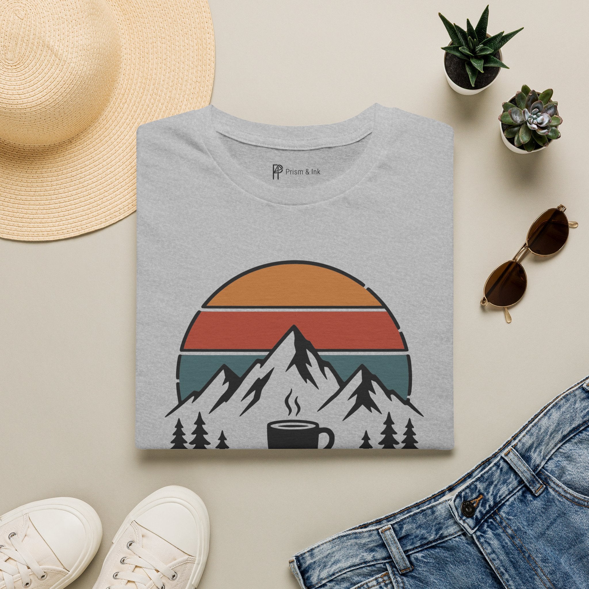 Take It Slow Coffee First T-Shirt