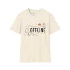 Offline Feels Right Roadtrip Coffee T-Shirt