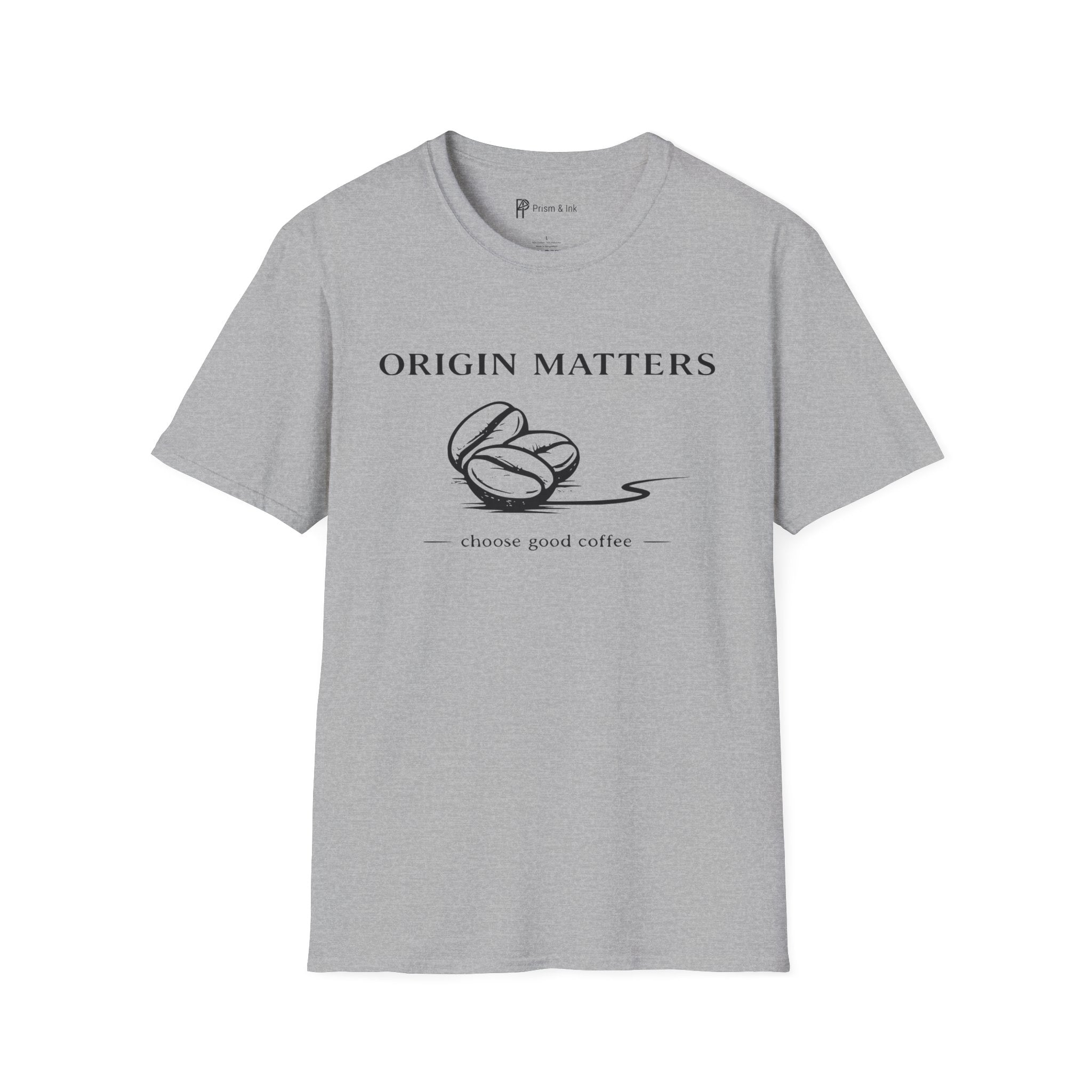 Origin Matters Coffee Bean T-Shirt
