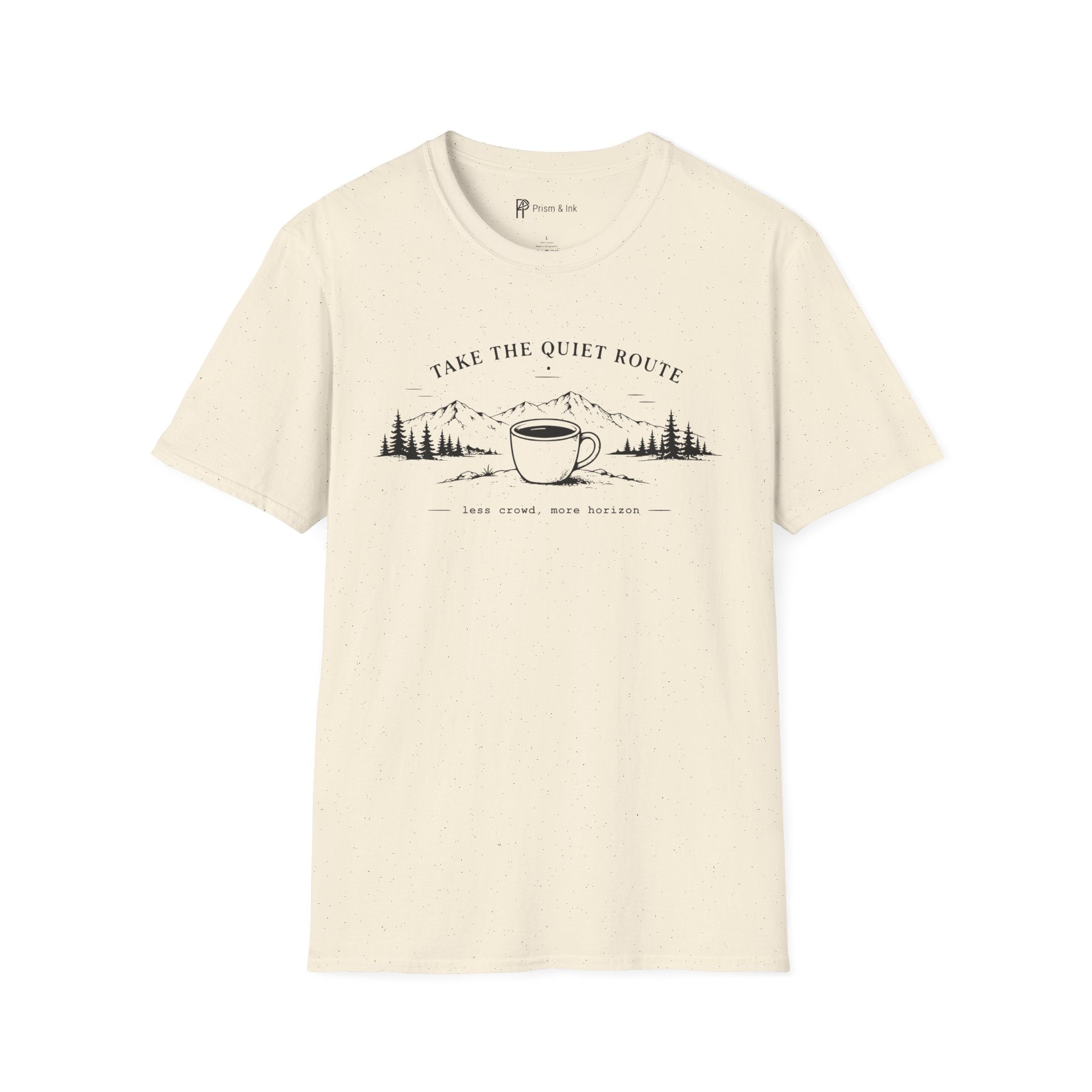 Take The Quiet Route Coffee T-Shirt
