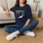 Selective Entry Minimalist Introvert Boundary T-Shirt