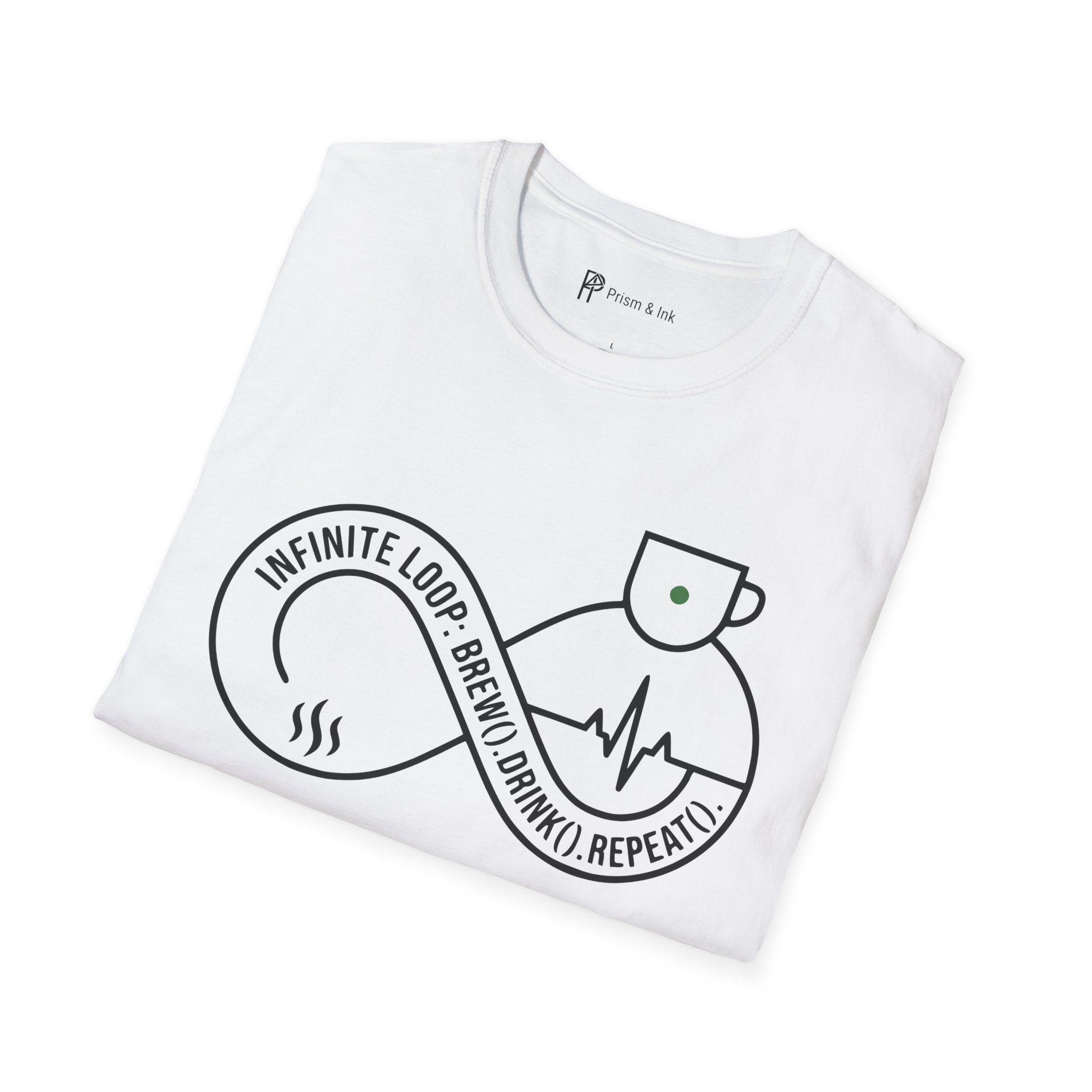 Coffee Initiated Infinite Loop Programmer T-Shirt