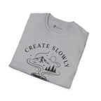 Create Slowly Fueled by Coffee T-Shirt