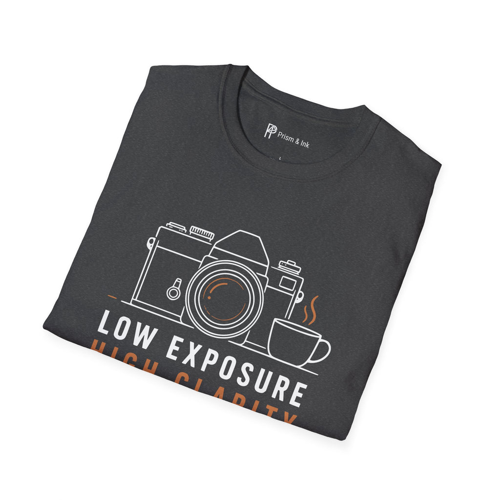 Low Exposure High Clarity Photographer Coffee T-Shirt