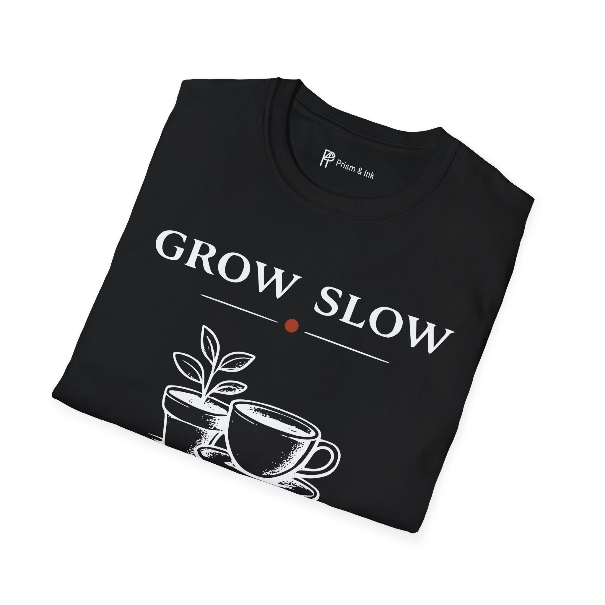 Grow Slow Coffee Nearby T-Shirt