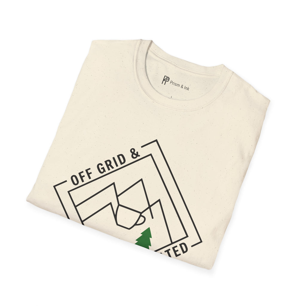 Off Grid & Caffeinated T-Shirt