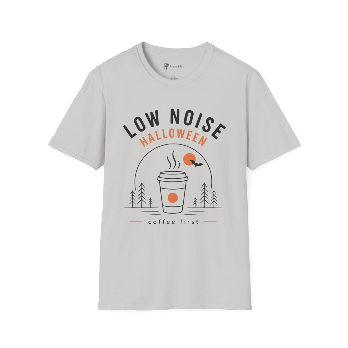 Low Noise Halloween Coffee First T-Shirt
